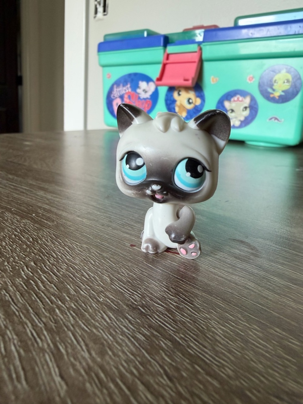 Littlest Pet Shop #PP1 Siamese cat